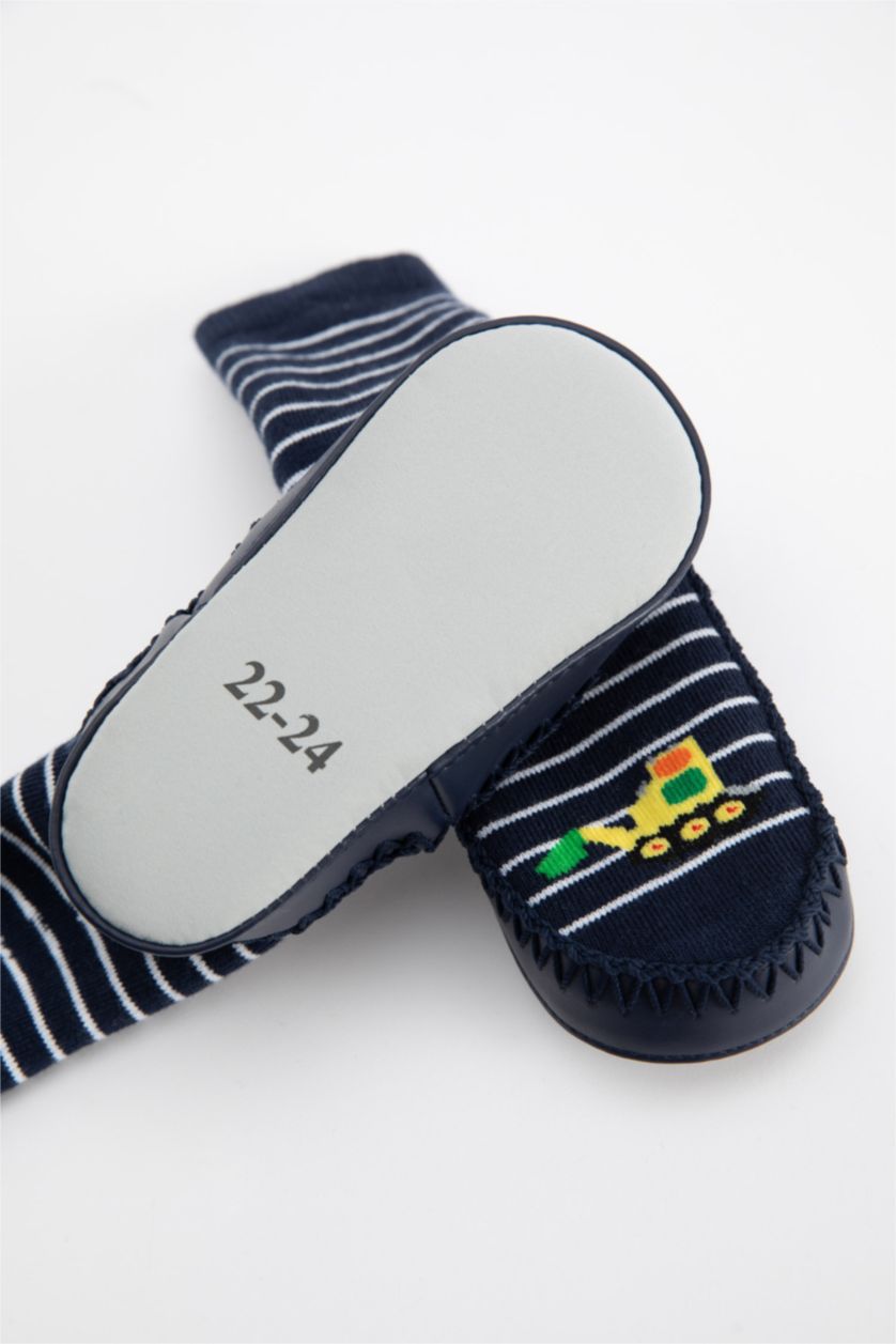 BABY BOY NAVY Baby Boy Cotton Home Socks