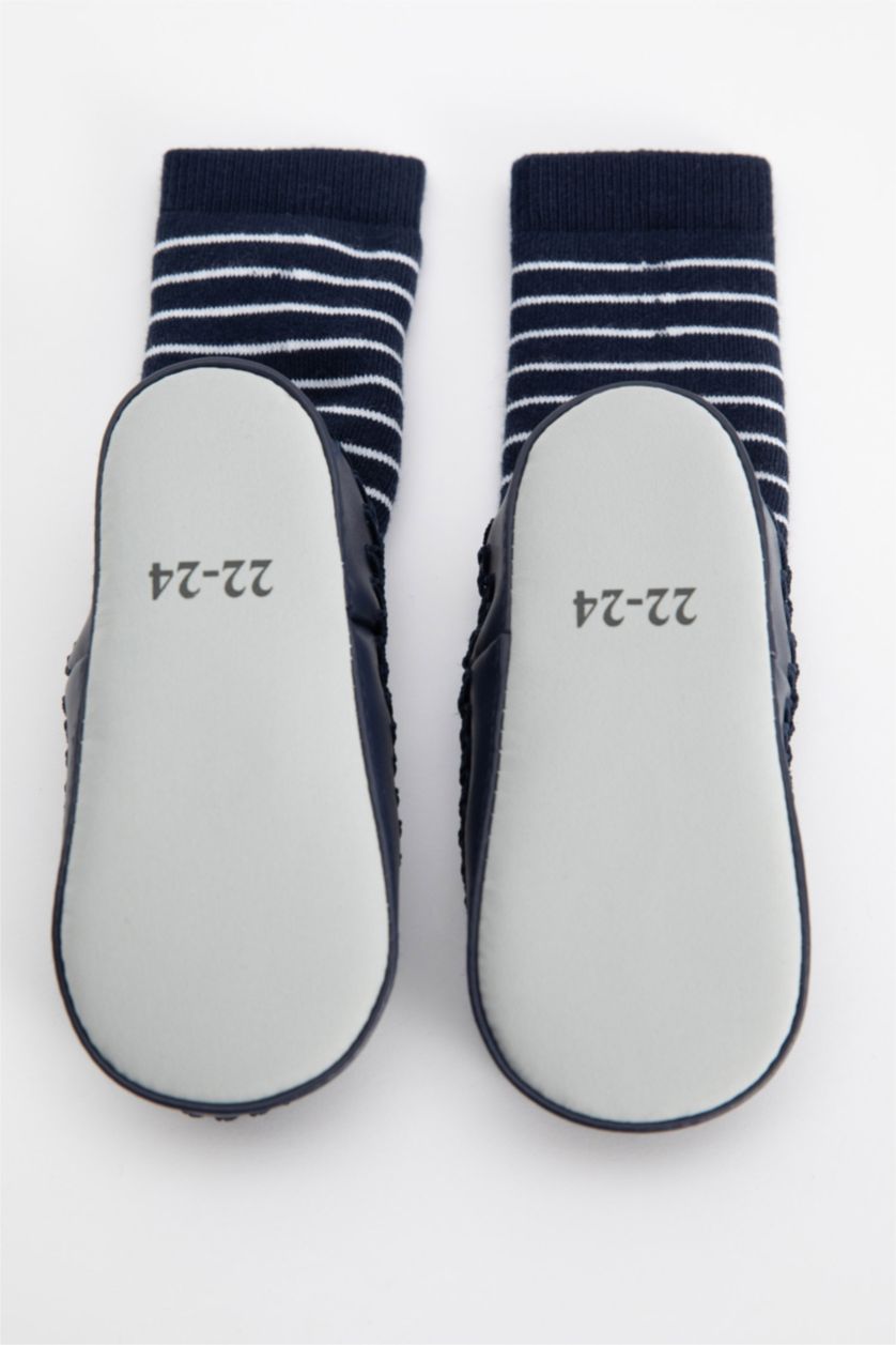 BABY BOY NAVY Baby Boy Cotton Home Socks