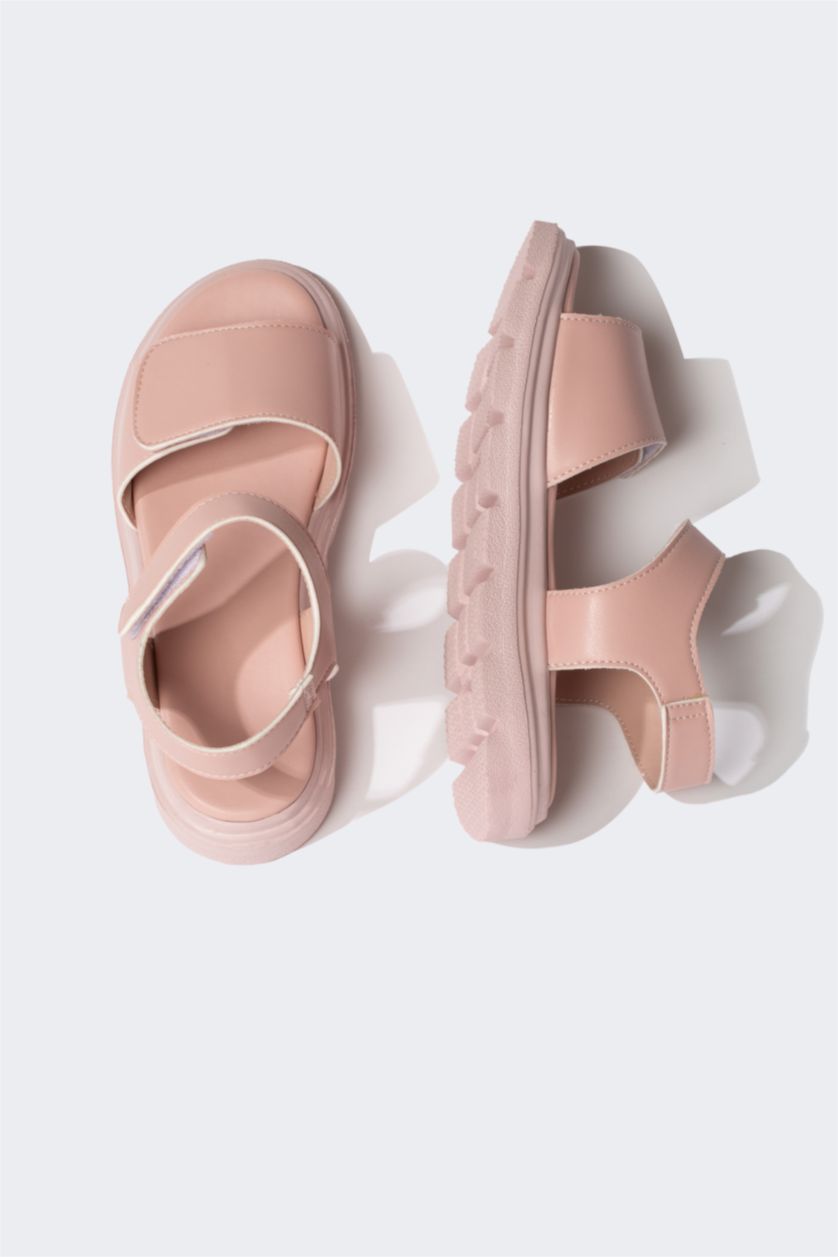 بناتي PEACH صندل بناتي بكعب مسنن