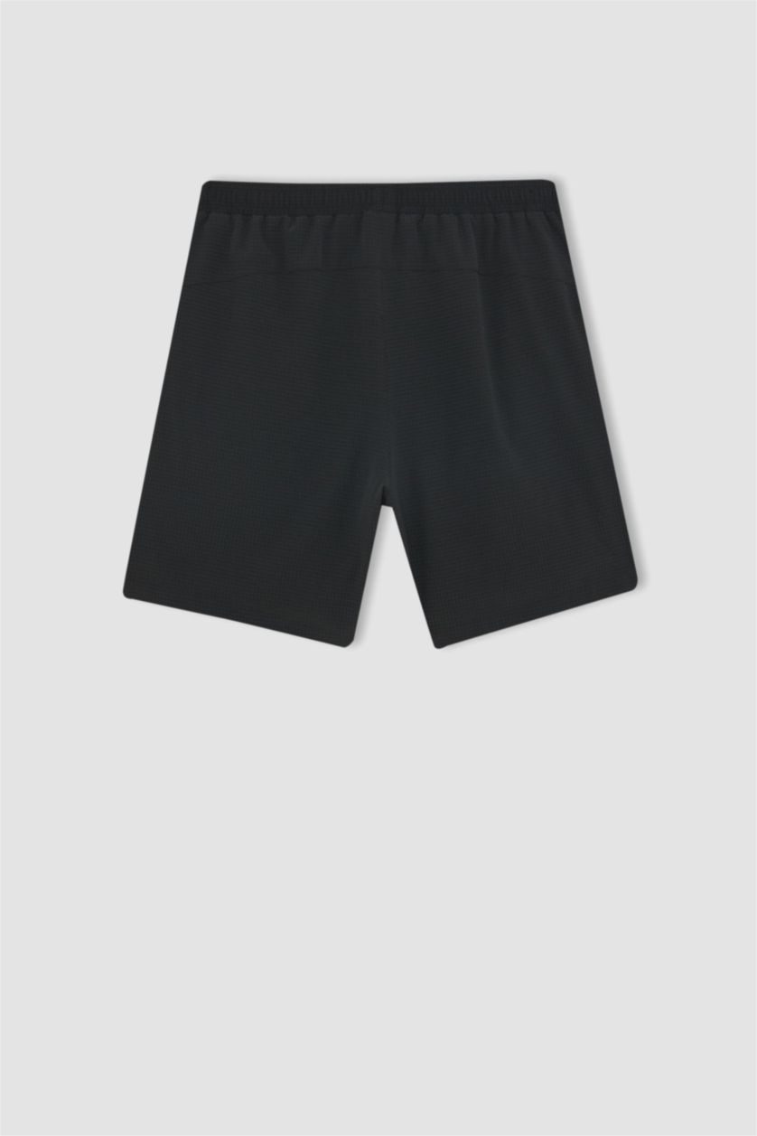 MAN Anthracite DeFactoFit Slim Fit Woven Shorts