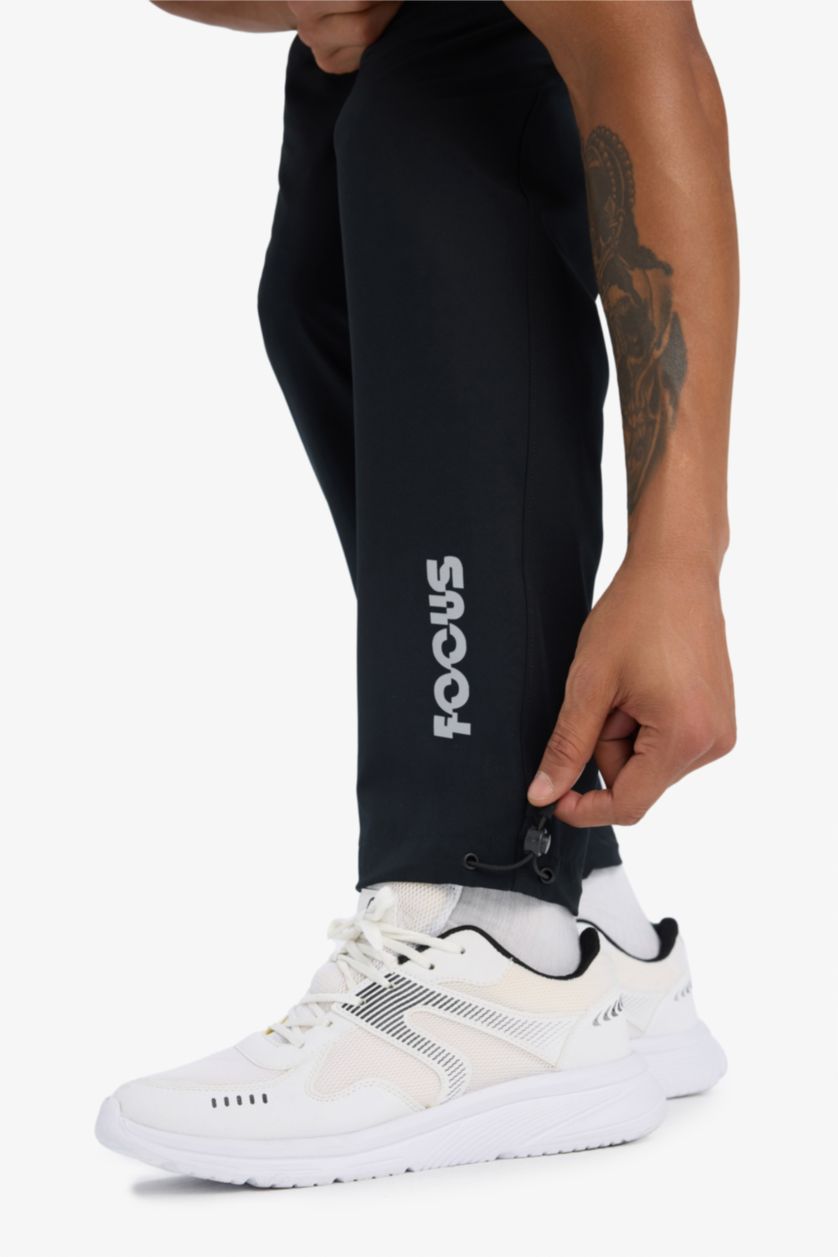 MAN Black DeFactoFit Slim Fit Double Pocket Woven Sports Joggers