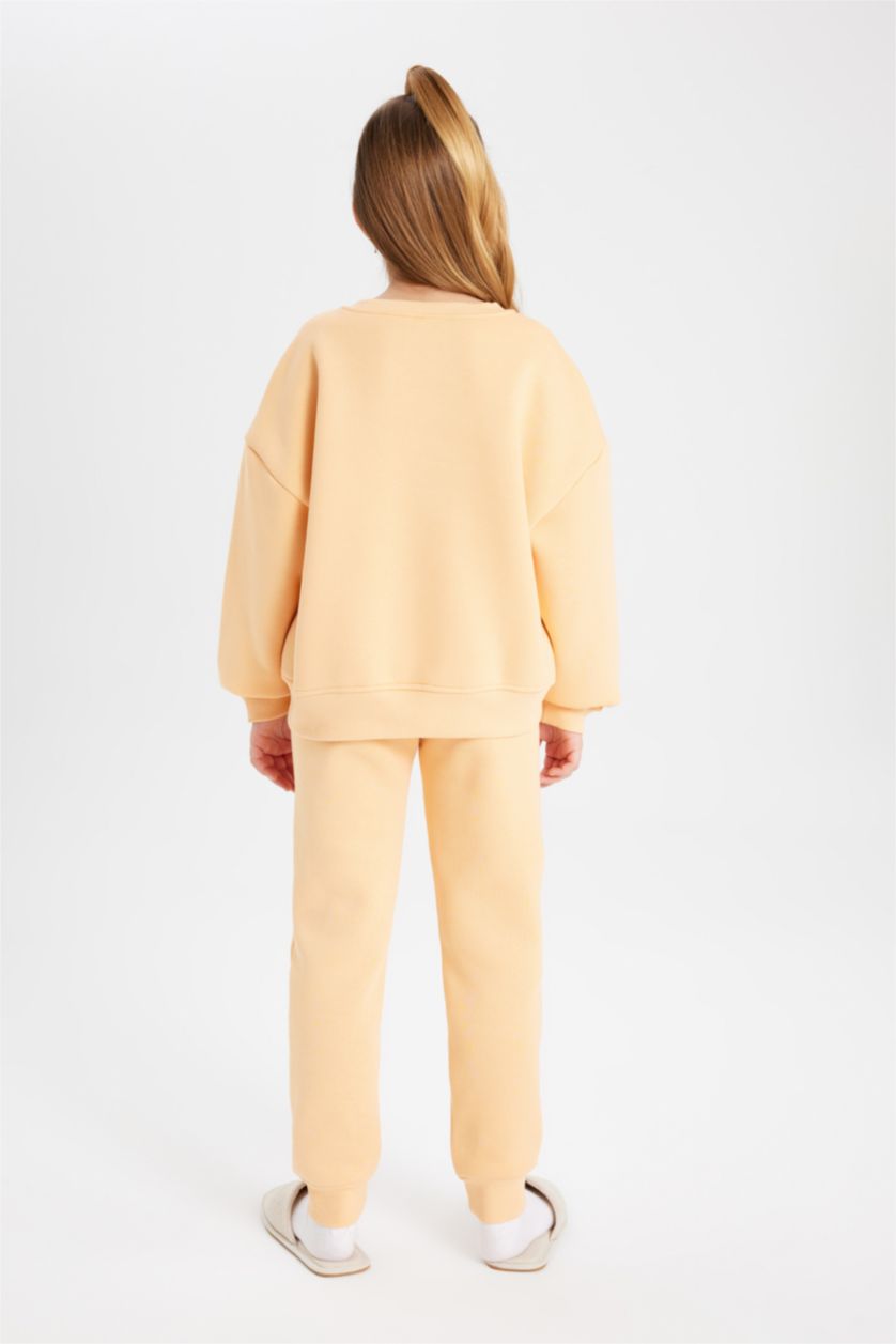 GIRLS & TEENS Salmon Girl Regular Fit 2 Piece Pajama Set