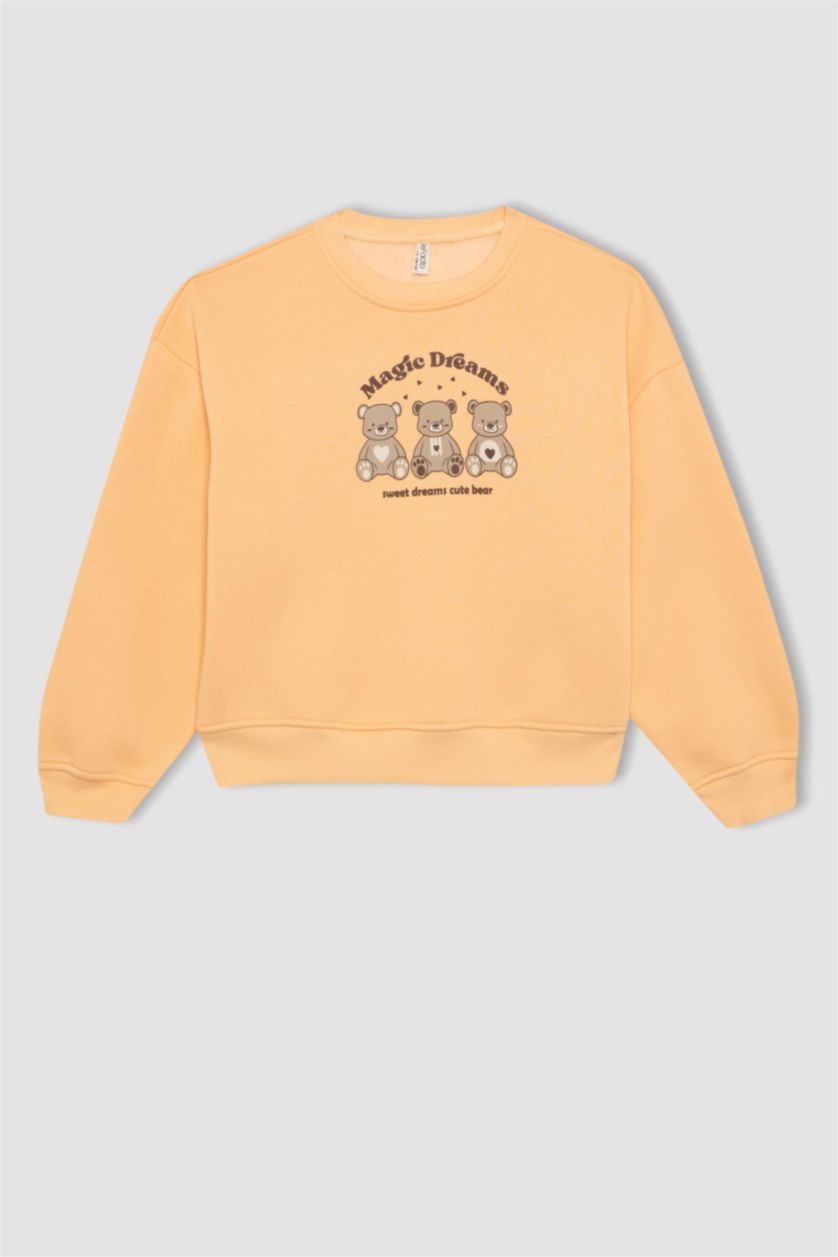 GIRLS & TEENS Salmon Girl Regular Fit 2 Piece Pajama Set