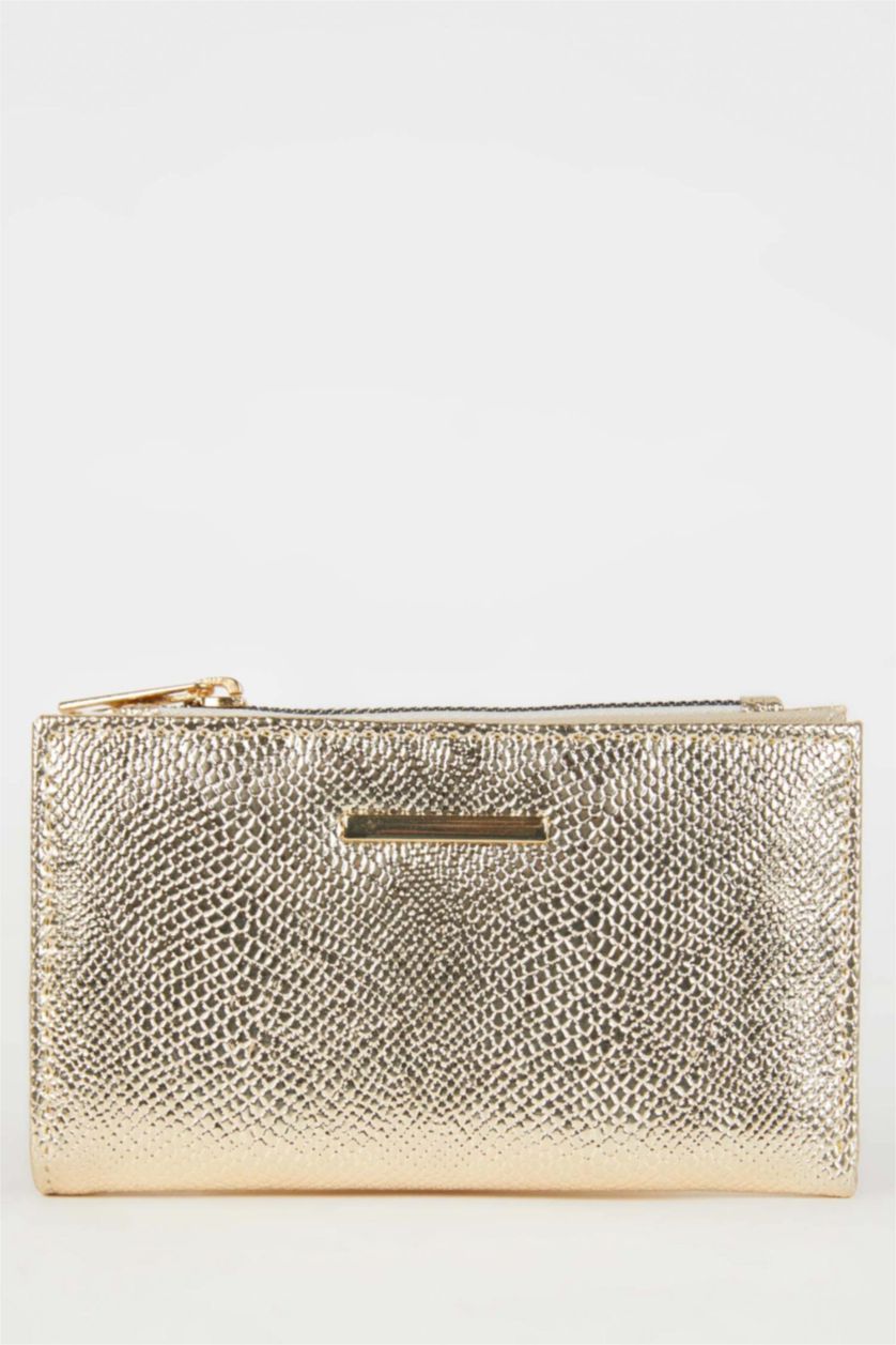 Kadın Altın Kadın Suni Deri Cüzdan