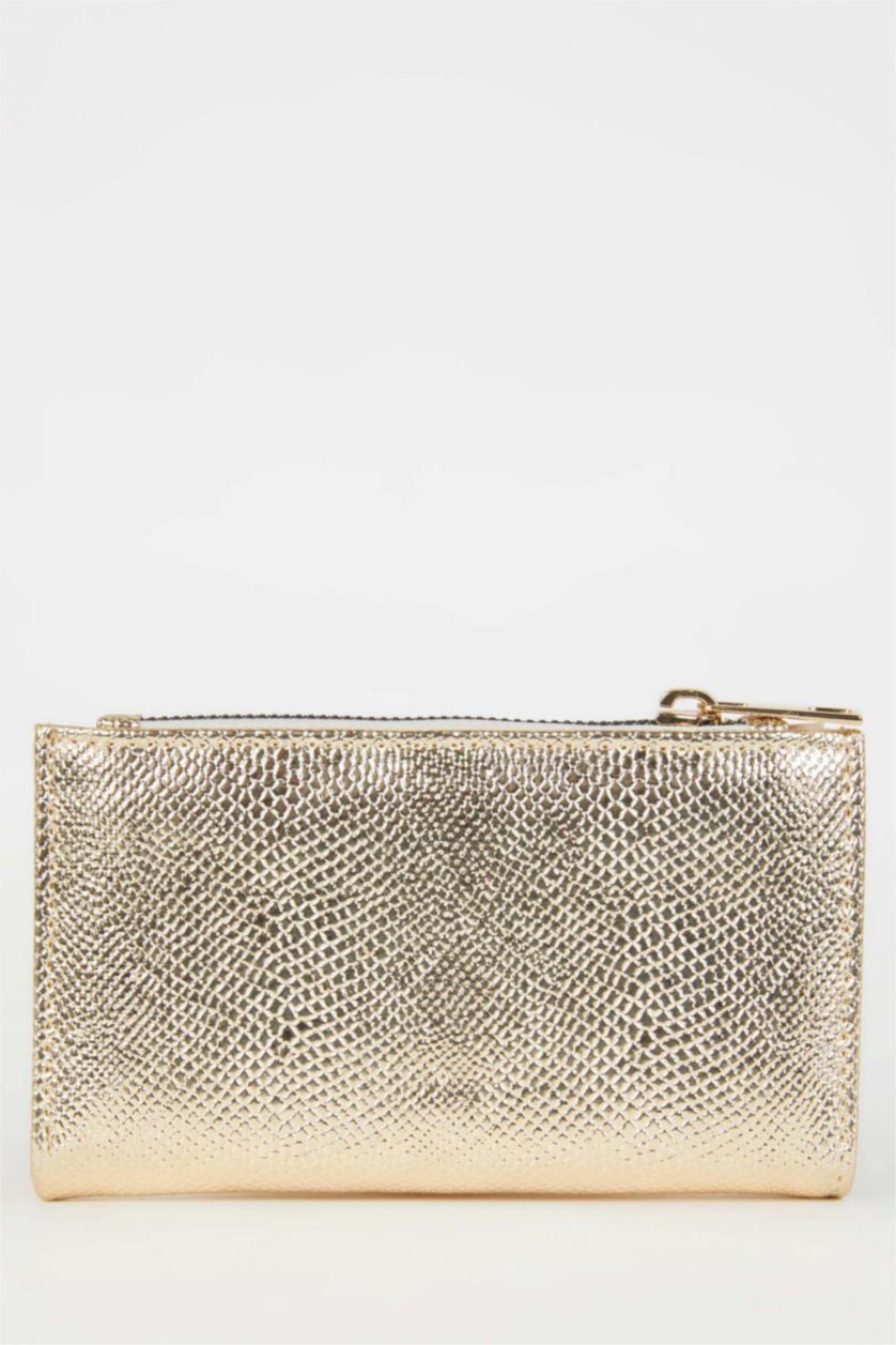 Kadın Altın Kadın Suni Deri Cüzdan