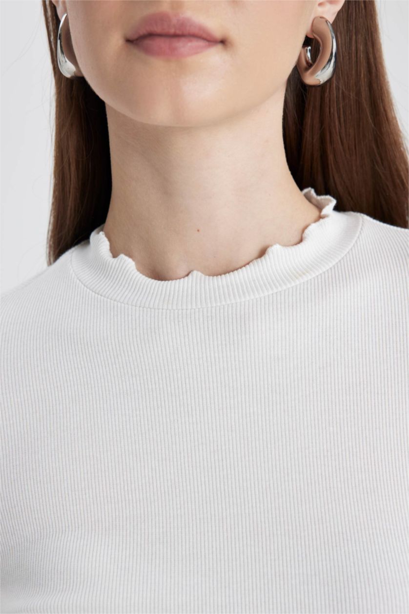 WOMAN Ecru Camisole Long Sleeve Tunic