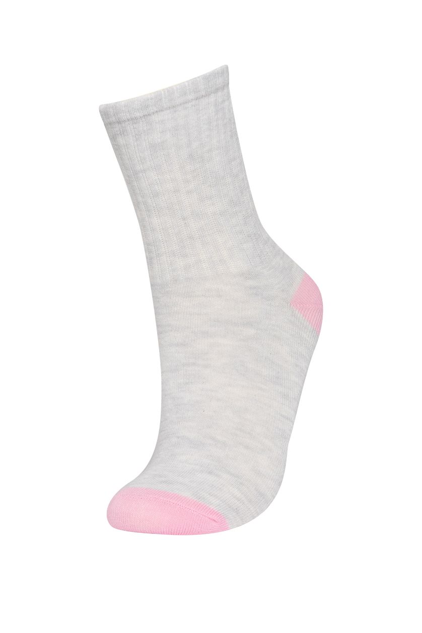 FILLES Karma Chaussettes Longues Coton pour Fille - 5 Paires