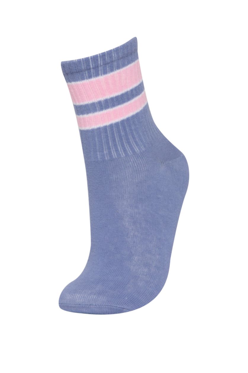 FILLES Karma Chaussettes Longues Coton pour Fille - 5 Paires