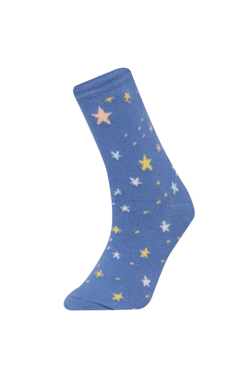 بنات Karma جوارب طويلة قطن - 5 قطع