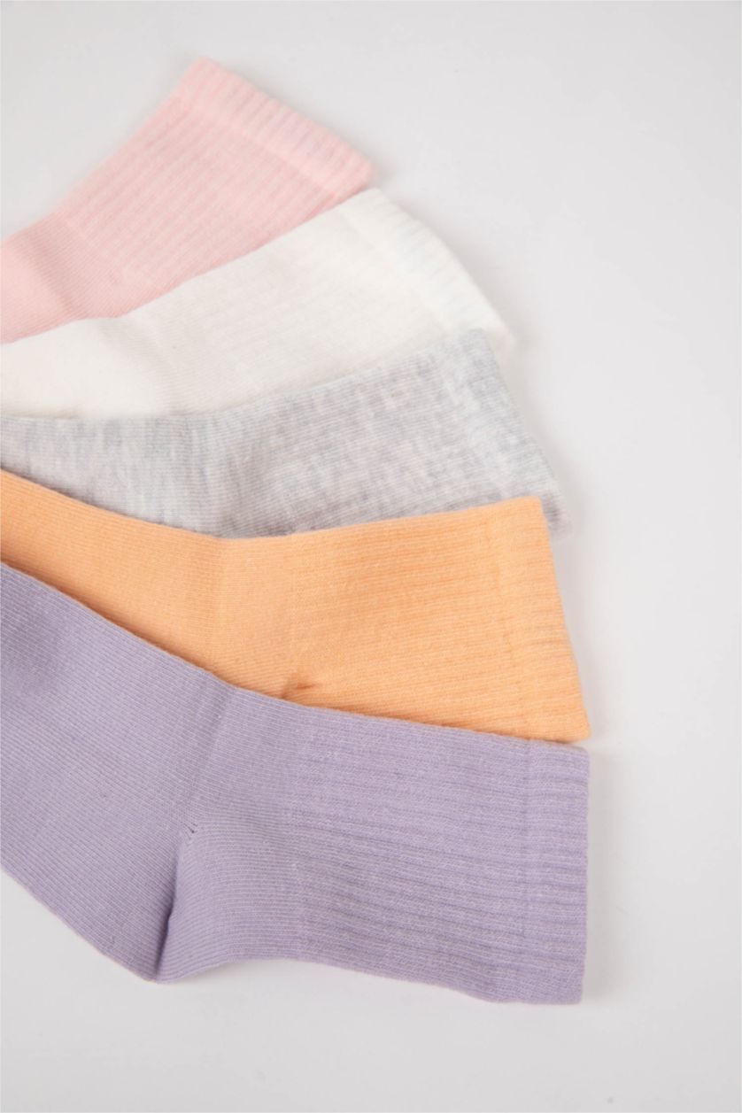 FILLES Karma Chaussettes Longues Coton pour Fille - 5 Paires