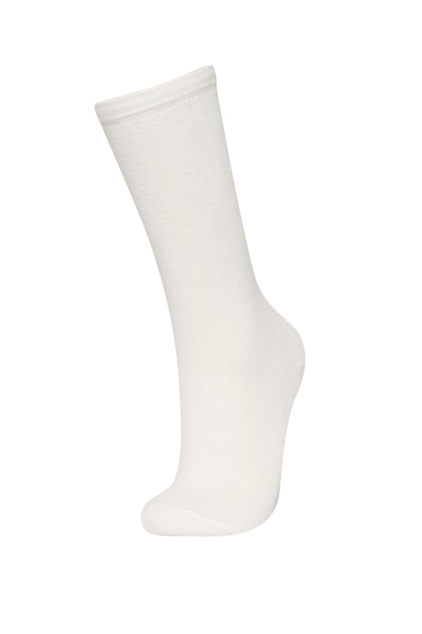 Kız Çocuk - Genç Kız Karma Kız Çocuk Baskılı 2'li Pamuklu Uzun Çorap