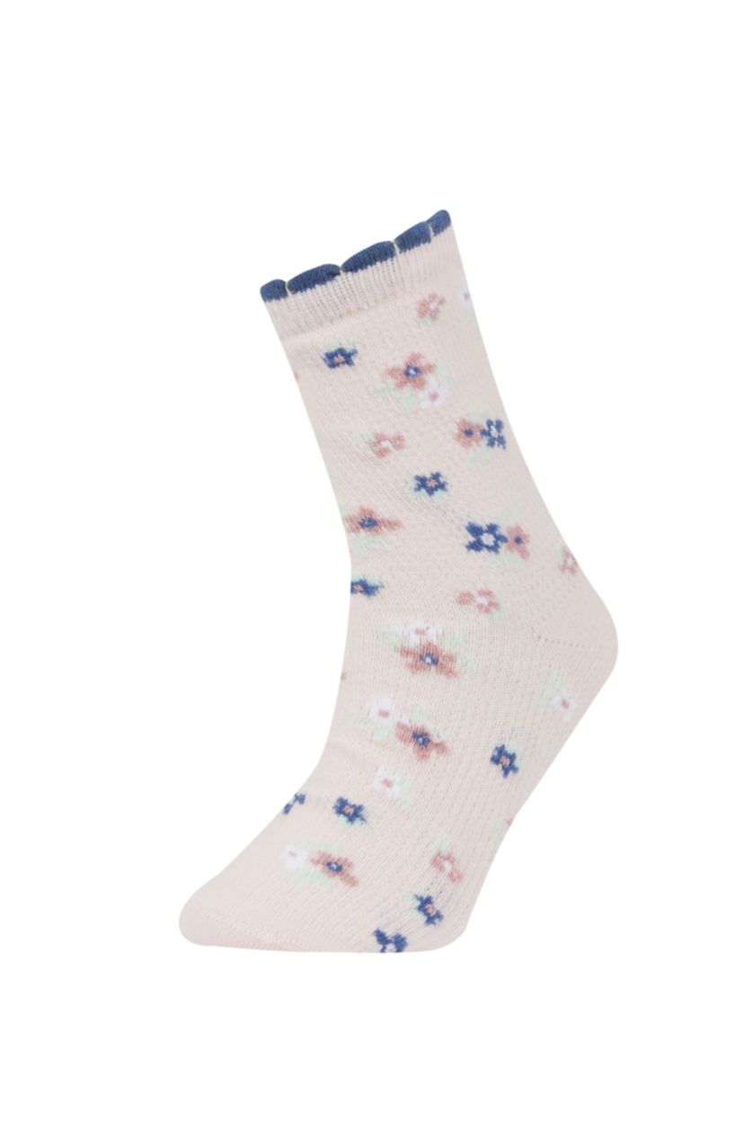 FILLES Karma Chaussettes Longues Coton pour Fille - 5 Paires