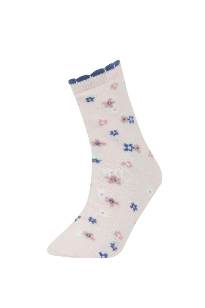 FILLES Karma Chaussettes Longues Coton pour Fille - 5 Paires