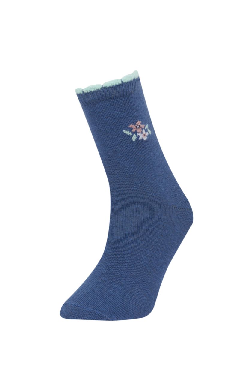 FILLES Karma Chaussettes Longues Coton pour Fille - 5 Paires