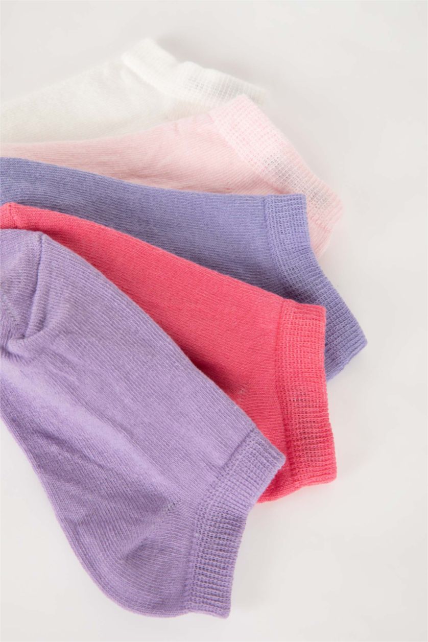 Девочки и подростки Разноцветный Носки из хлопка для девочек, 5 пар