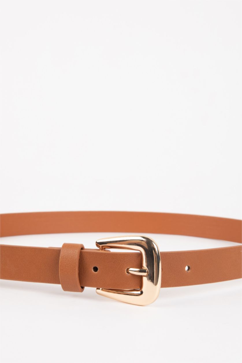 Женщины Таба Классический ремень из искусственной кожи для женщин