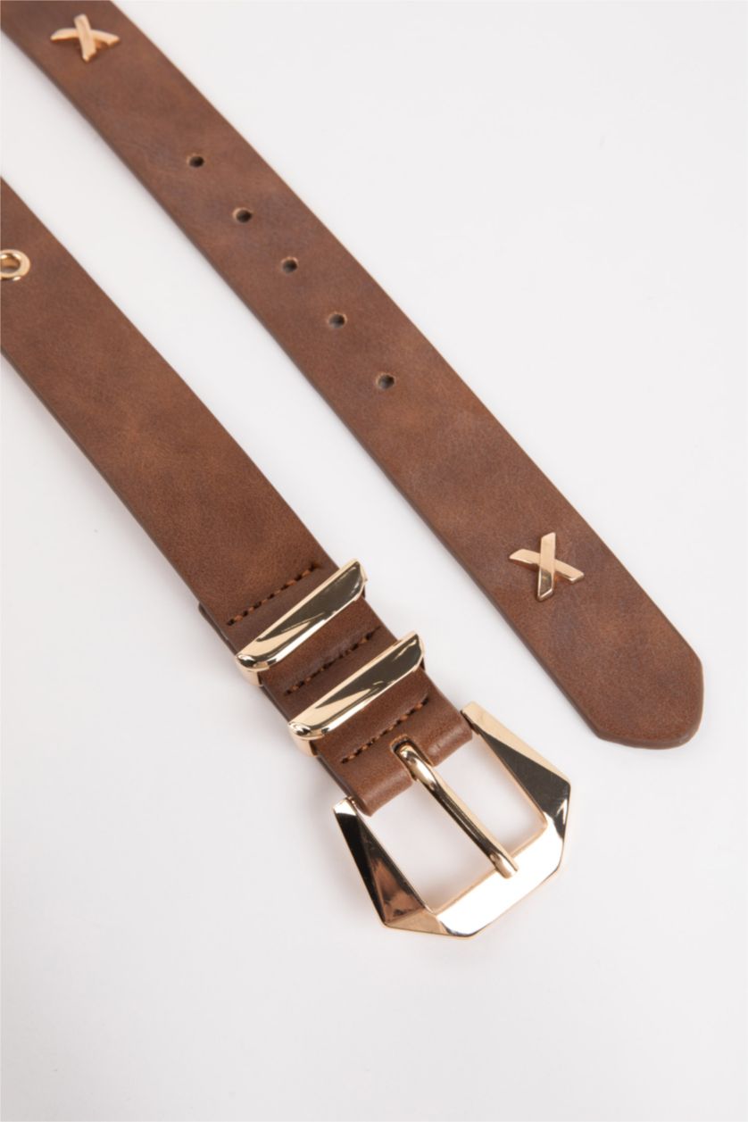 نساء خزان حزام كلاسيكي نسائي جلد صناعي