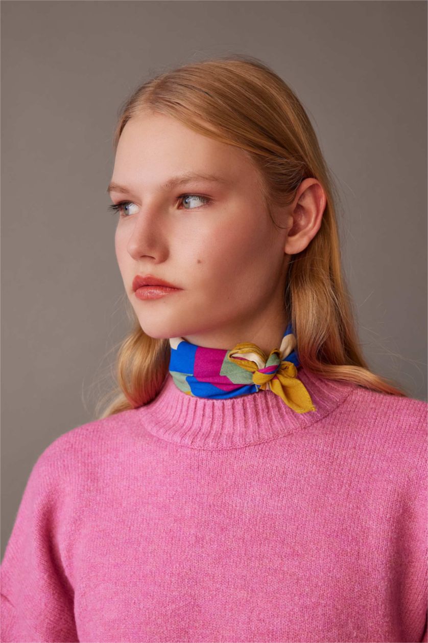 FEMME Vert Bandana Imprimé Pour Femme