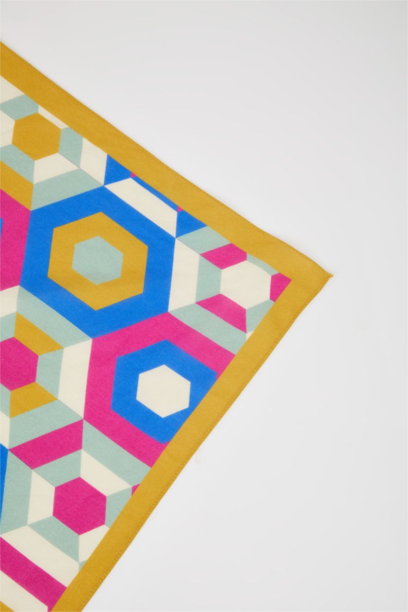 FEMME Vert Bandana Imprimé Pour Femme