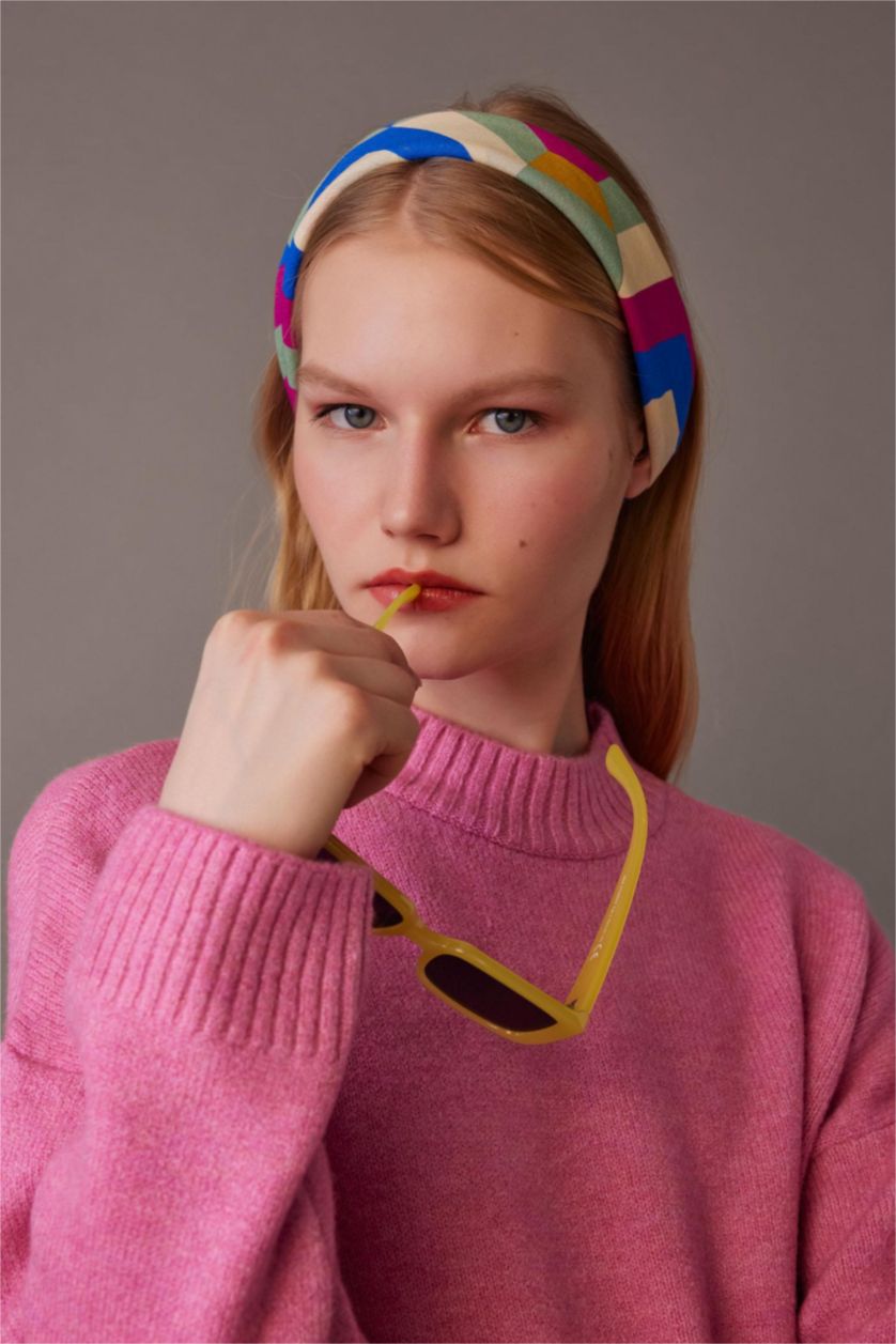 FEMME Vert Bandana Imprimé Pour Femme