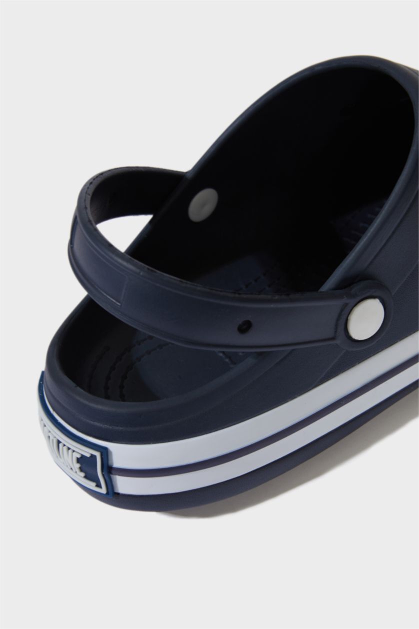 Man NAVY Man Single Band High Sole Eva Sandals