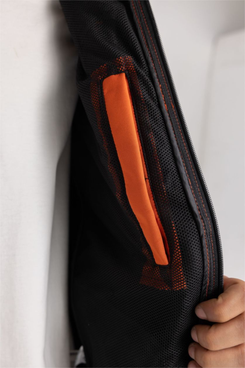 MAN Orange DeFactoFit Water Repellent Regular Fit Softshell Jacket