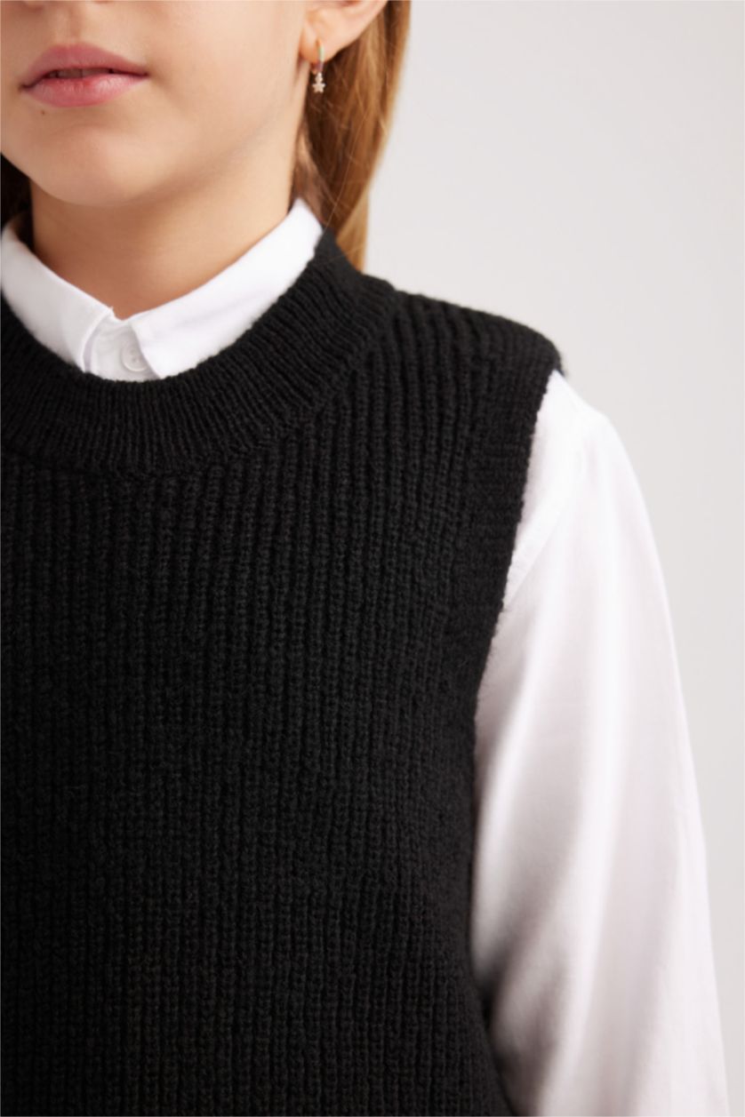 GIRLS & TEENS Black Girl Basic Vest