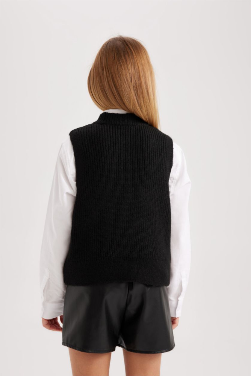 GIRLS & TEENS Black Girl Basic Vest