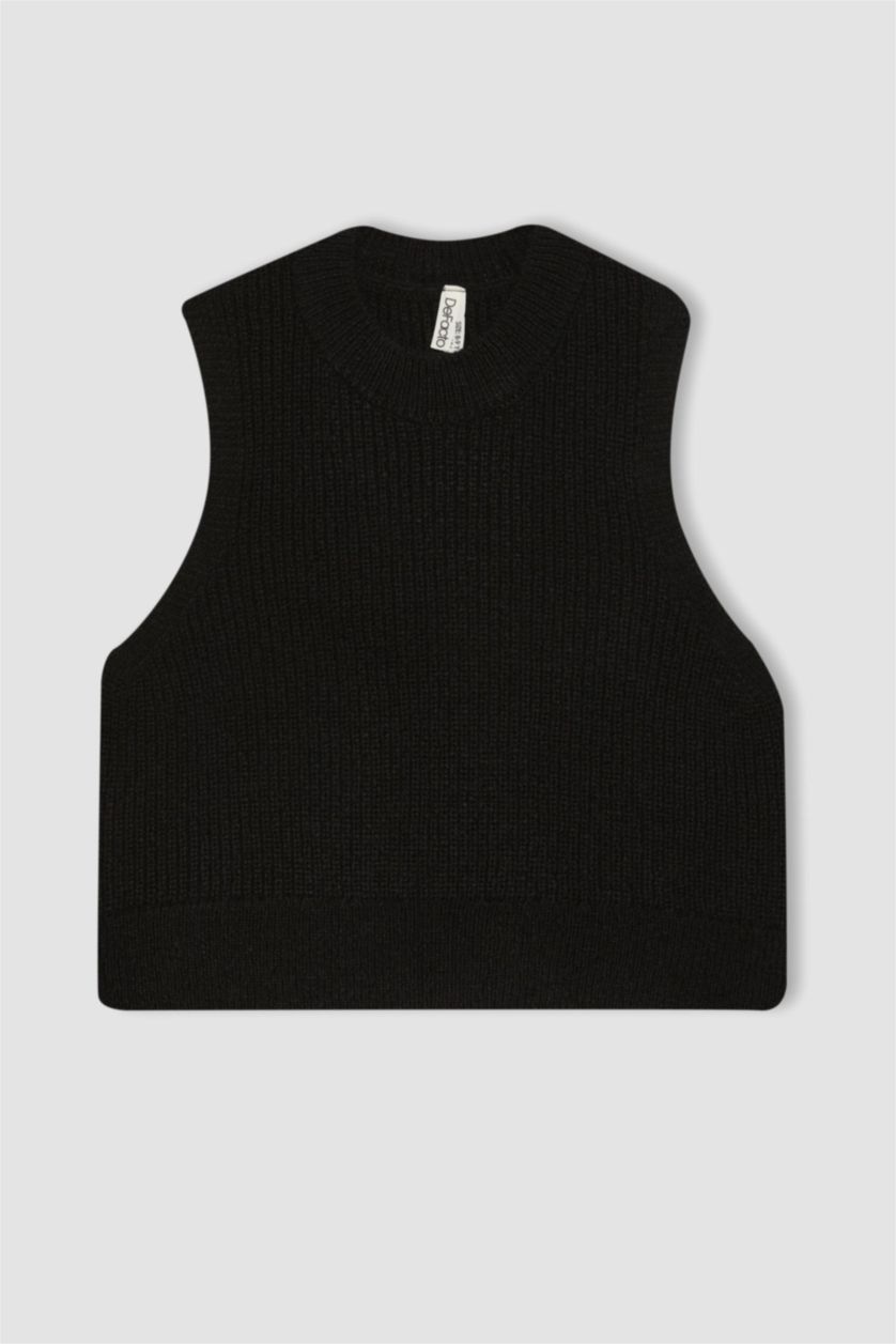 GIRLS & TEENS Black Girl Basic Vest
