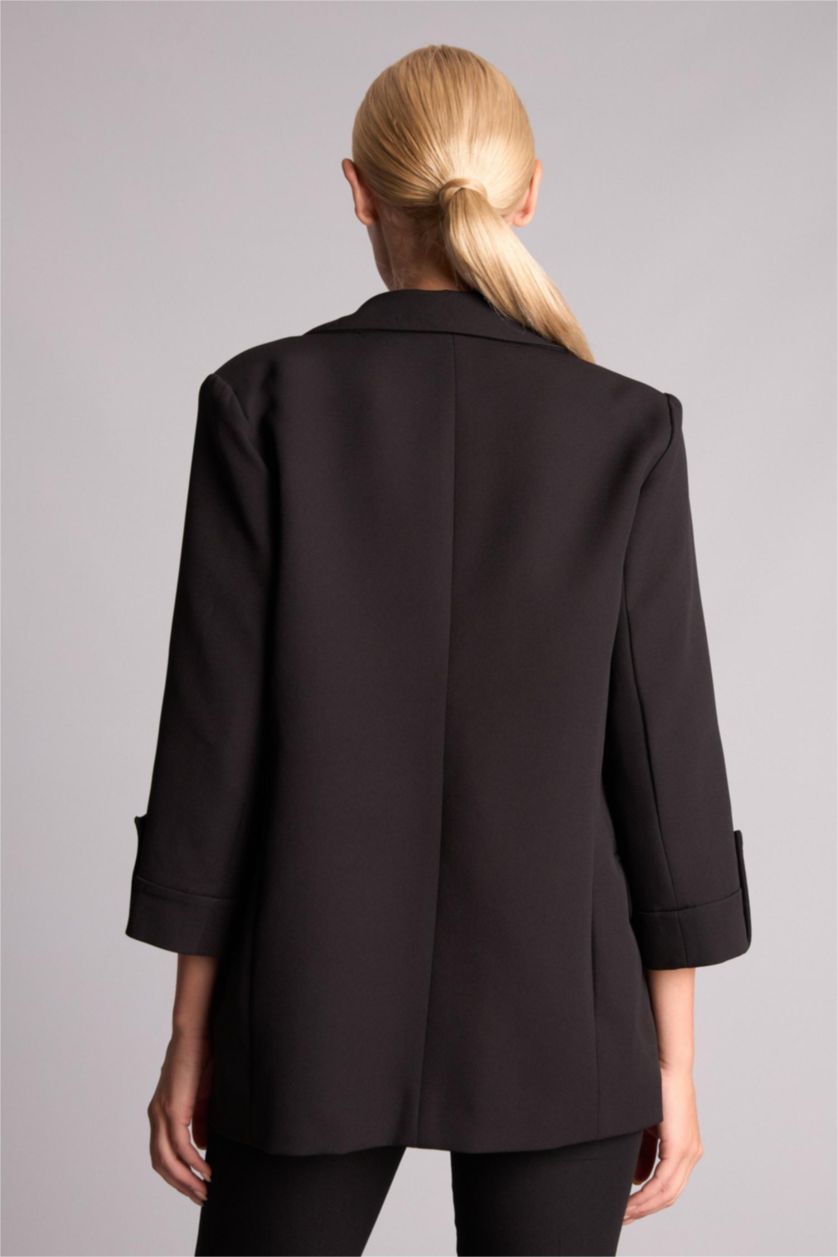 نساء أسود Oversize Fit Blazer