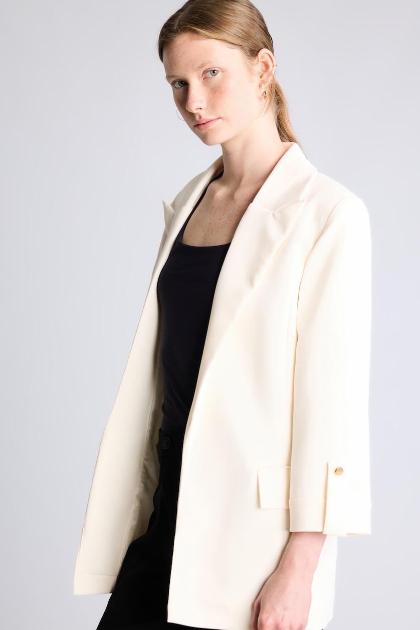 Women Ecru Blazer