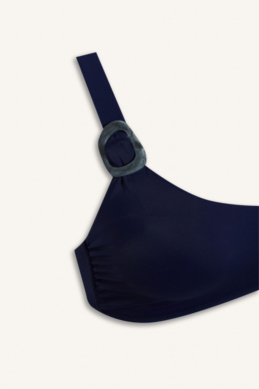 Kadın Lacivert Ayje x DeFacto Tokalı Bikini Üstü