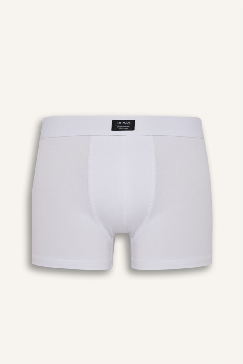 Erkek Beyaz Regular Fıt 3'lü Boxer
