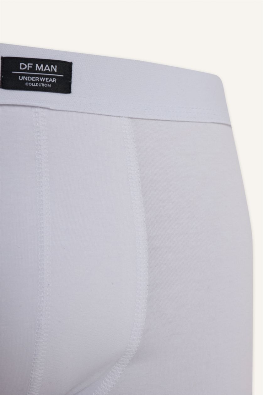 Erkek Beyaz Regular Fıt 3'lü Boxer