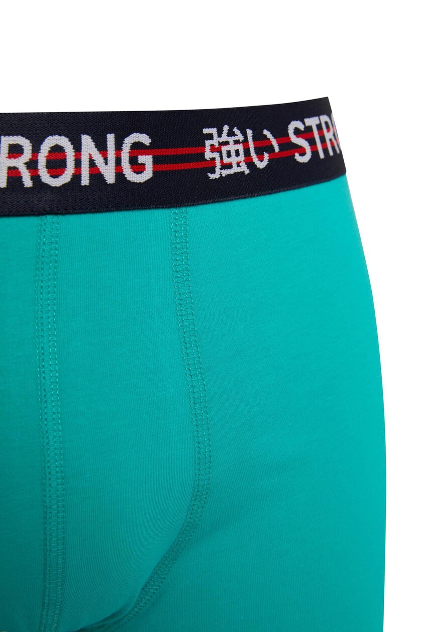 Erkek Lacivert Regular Fıt 3'lü Boxer