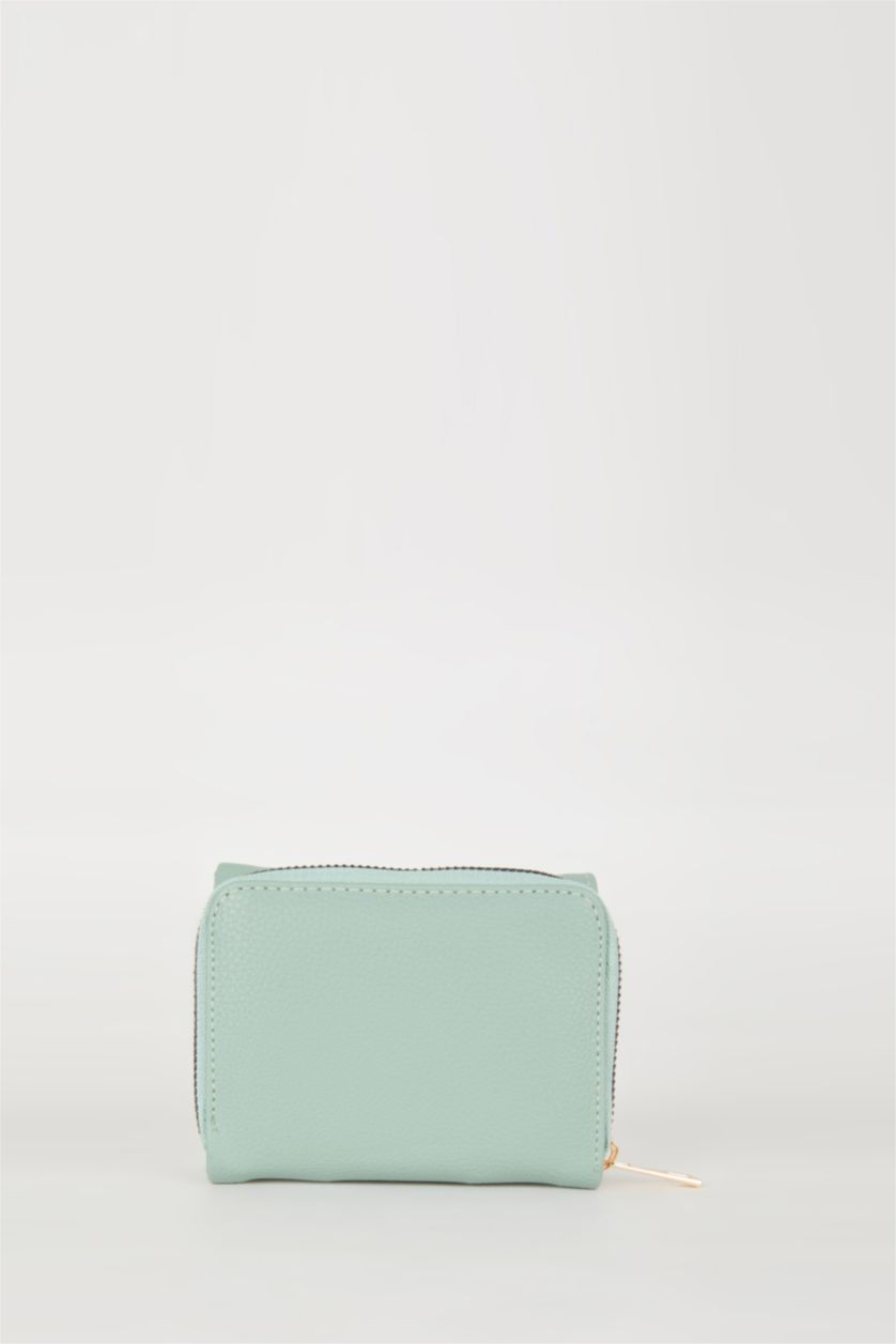 Kadın Mint Kadın Suni Deri Cüzdan