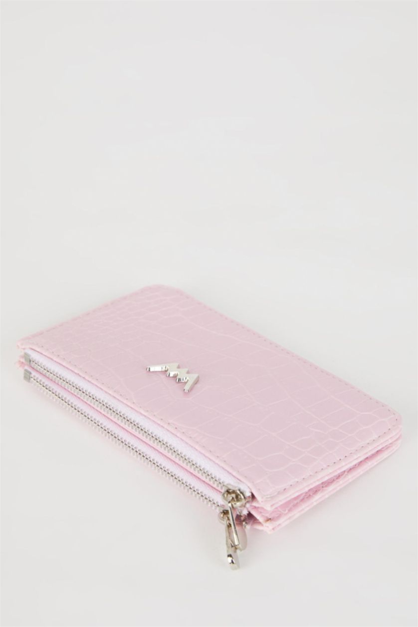 نساء زهري محفظة نسائي جلد صناعي