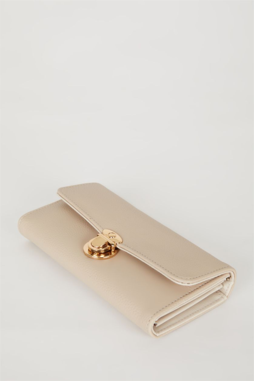 Kadın Vizon Kadın Zincir Askılı Suni Deri Cüzdan