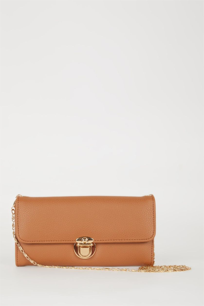 Kadın Taba Kadın Zincir Askılı Suni Deri Cüzdan