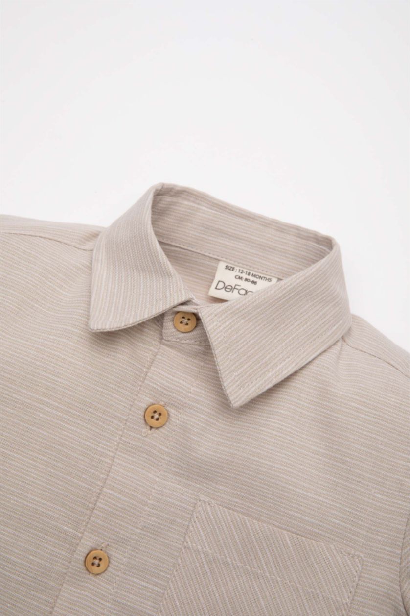 مولود ذكر بيج قميص ولادي نص كم قصة عادية