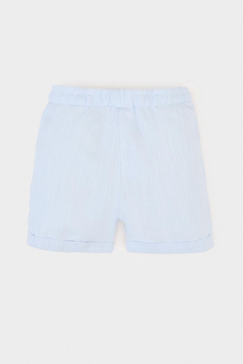 BABY BOY Light Blue Baby Boy Regular Fit Shorts