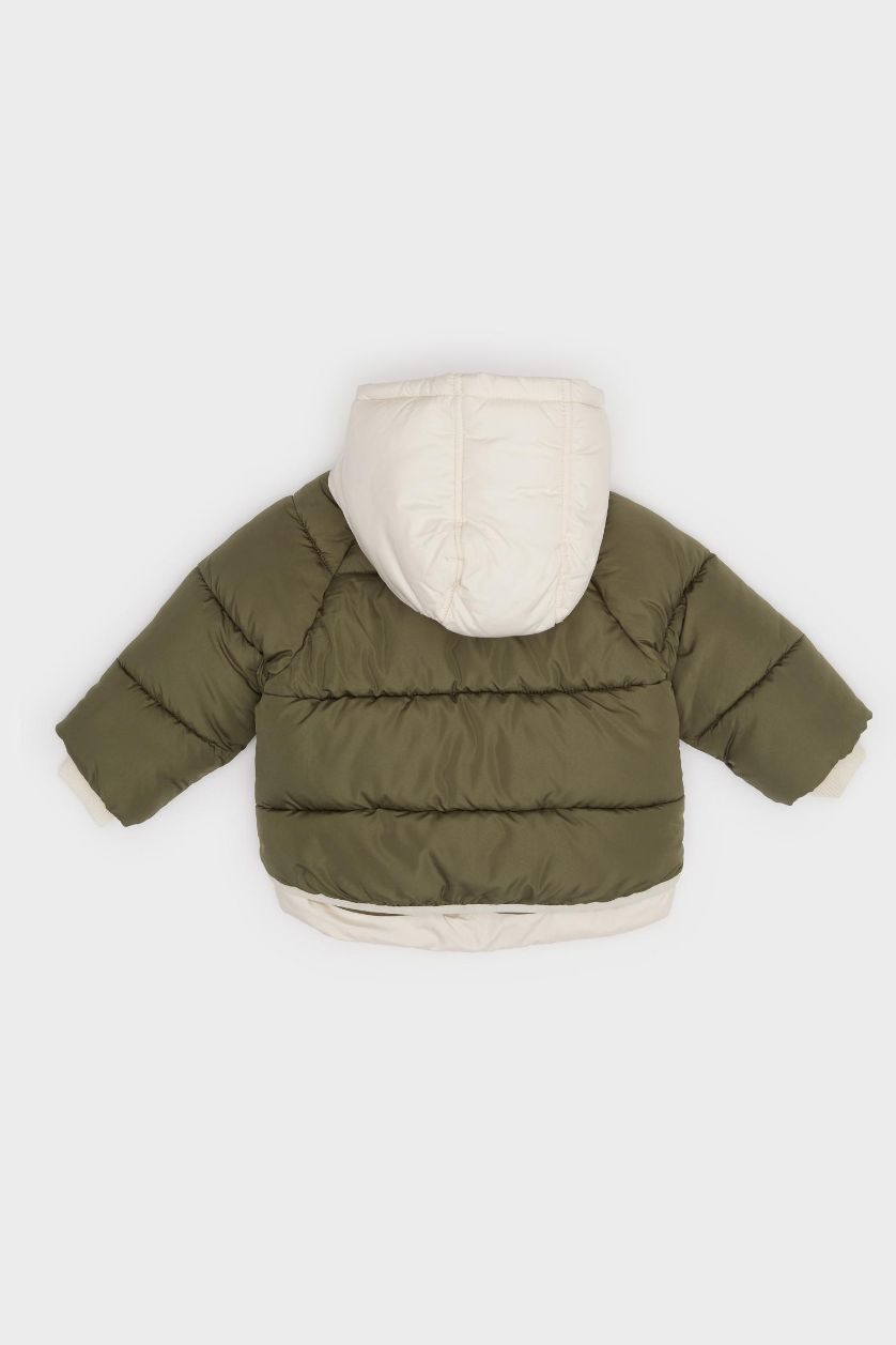 مولود ذكر كاكي جاكيت دودون مقاوم للماء