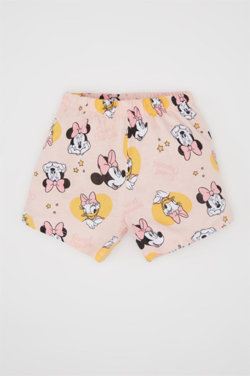 BÉBÉ FILLE Rose Pyjama Mickey & Minnie en coton pour BéBé Fille