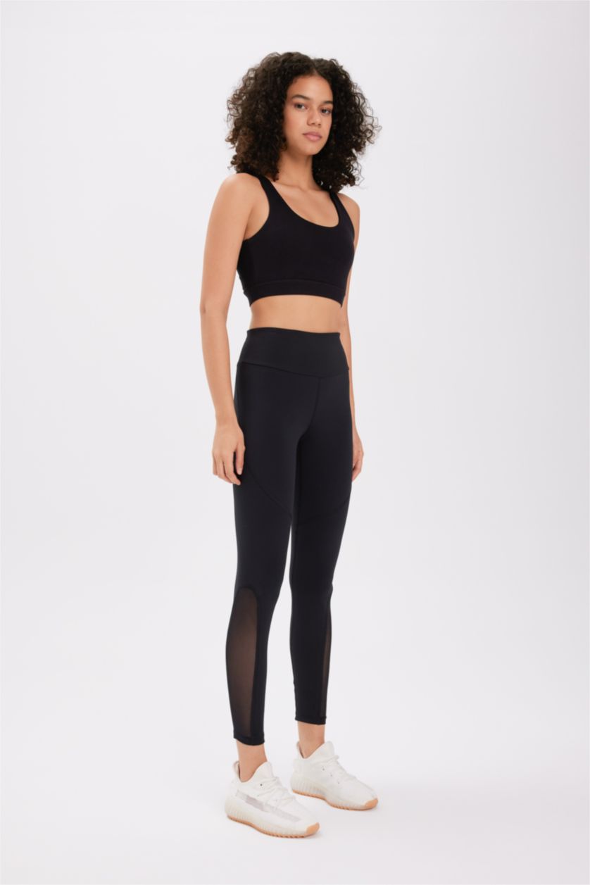 FEMME Noir Leggings à chevilles de DeFactofit