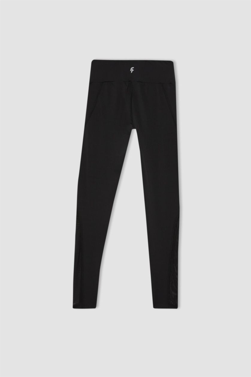 FEMME Noir Leggings à chevilles de DeFactofit