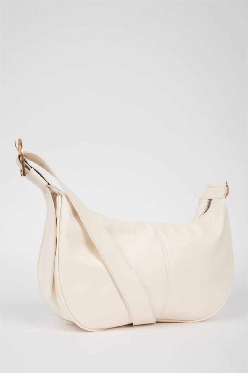 Женщины Бежевый Сумка через плечо из искусственной кожи для женщин