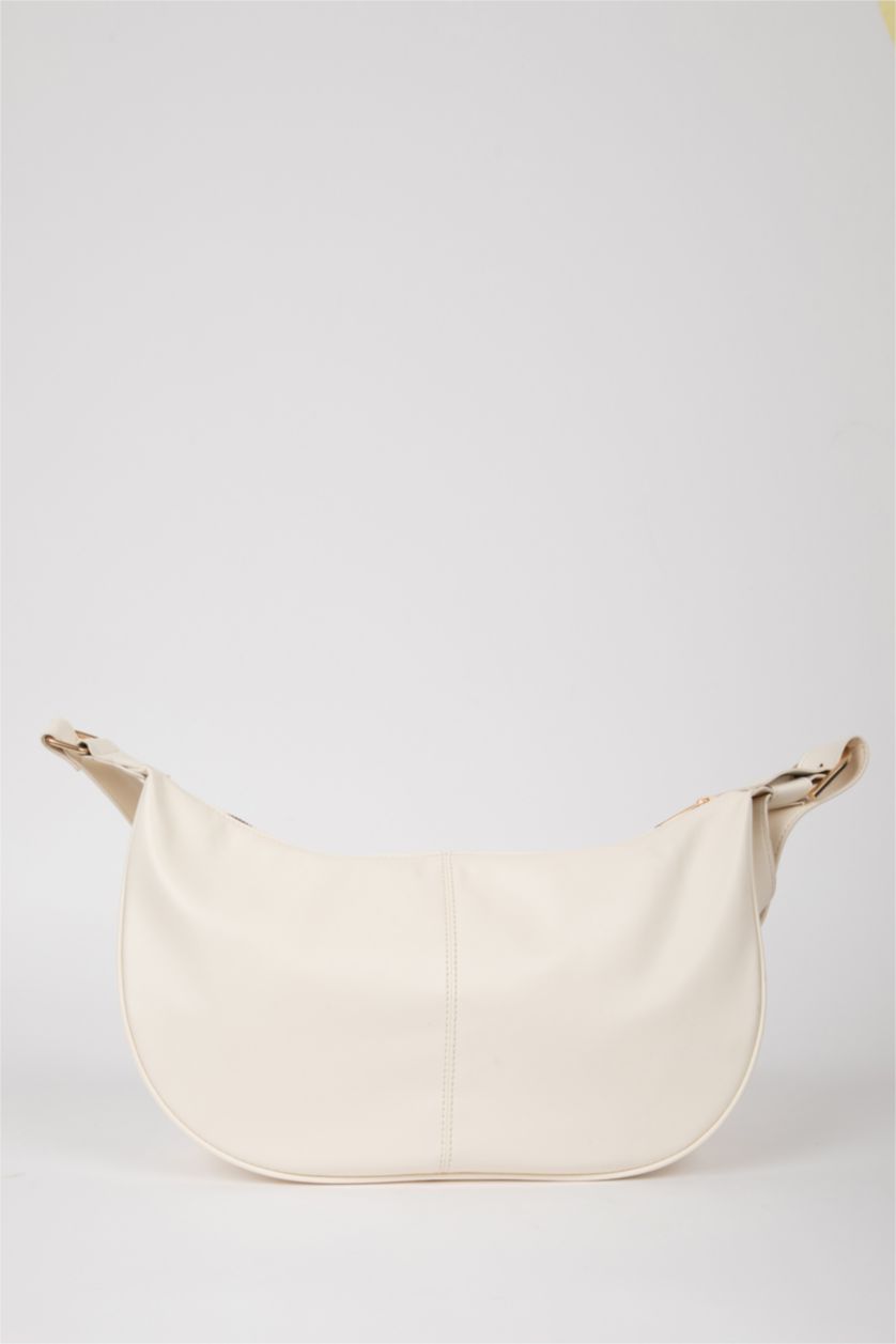 Женщины Бежевый Сумка через плечо из искусственной кожи для женщин