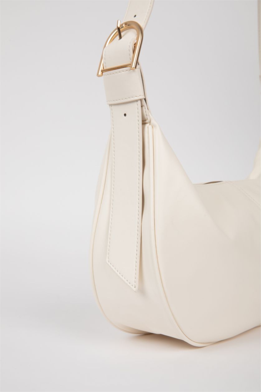 Женщины Бежевый Сумка через плечо из искусственной кожи для женщин