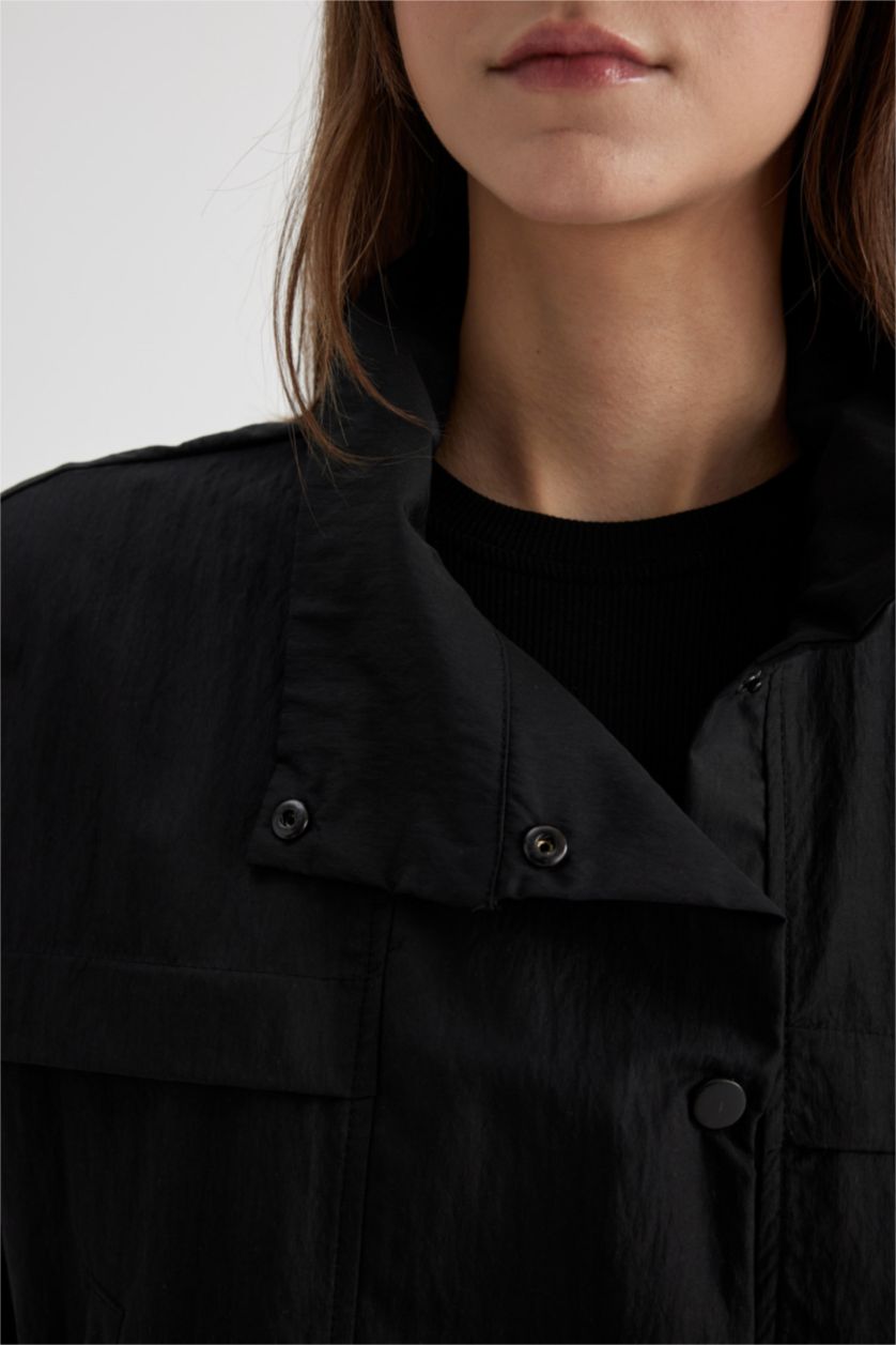 Kadın Siyah Paraşüt 2'li Takım