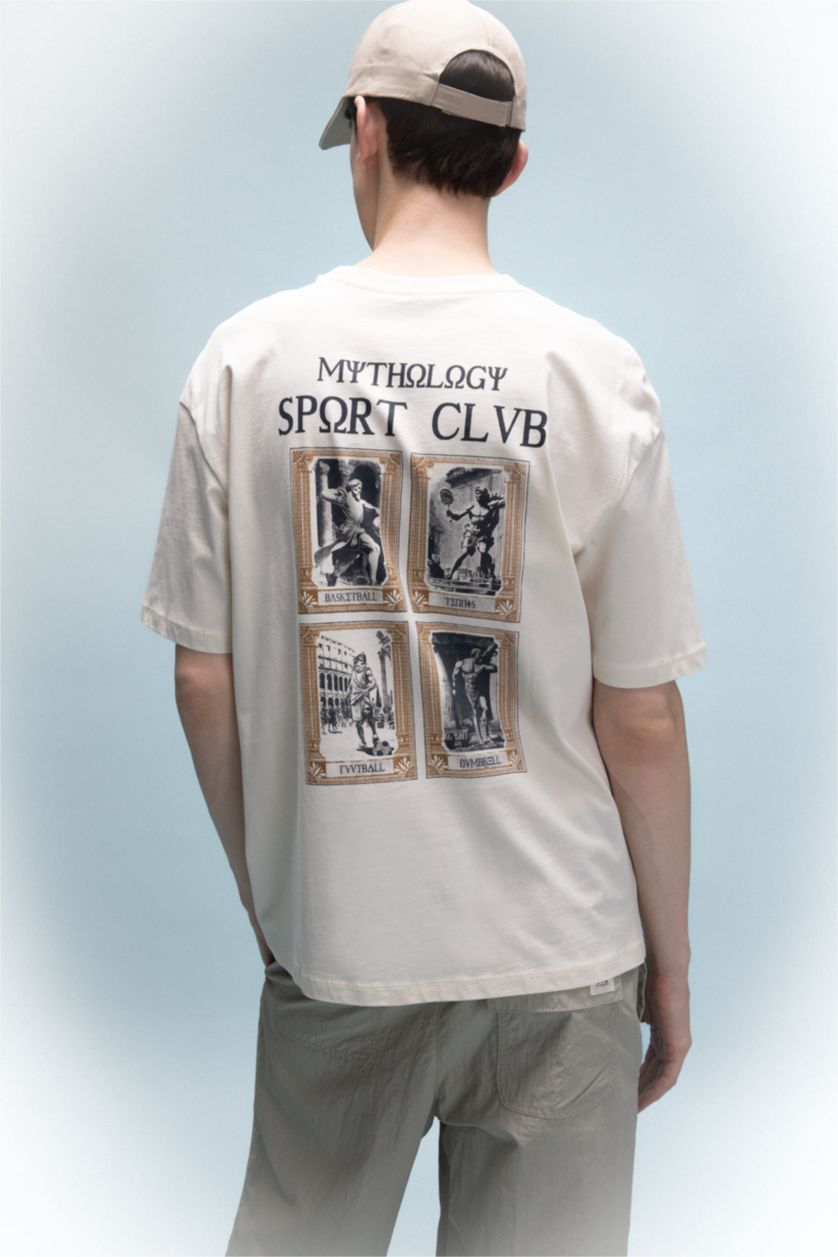 MAN Stone Oversize Fit Short Sleeve T-Shirt